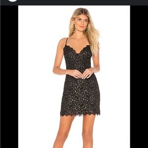 Revolve Black and gold dress great for formals